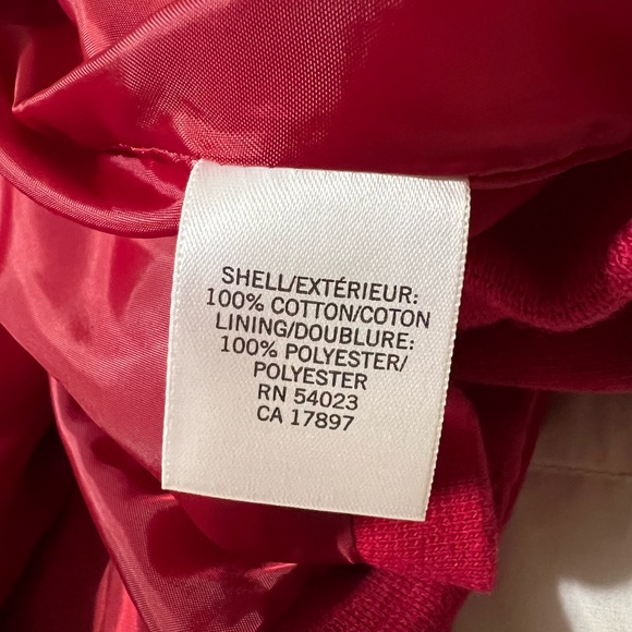 Banana Republic Red Coat, M - Picture 7 of 7